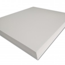 3D Embroidery Puffy Foam Backing 15" x 18" x 3mm, 100 sheets - White Color