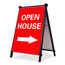 Premium Sidewalk  A-Frame Sign 24"W x 36"H  --- 1 UNIT