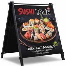 Premium Sidewalk  A-Frame Sign 24"W x 24"H  --- 1 UNIT