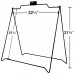 Economic Sidewalk  A-Frame Sign 22"W x 18"H  --- 4 UNITS