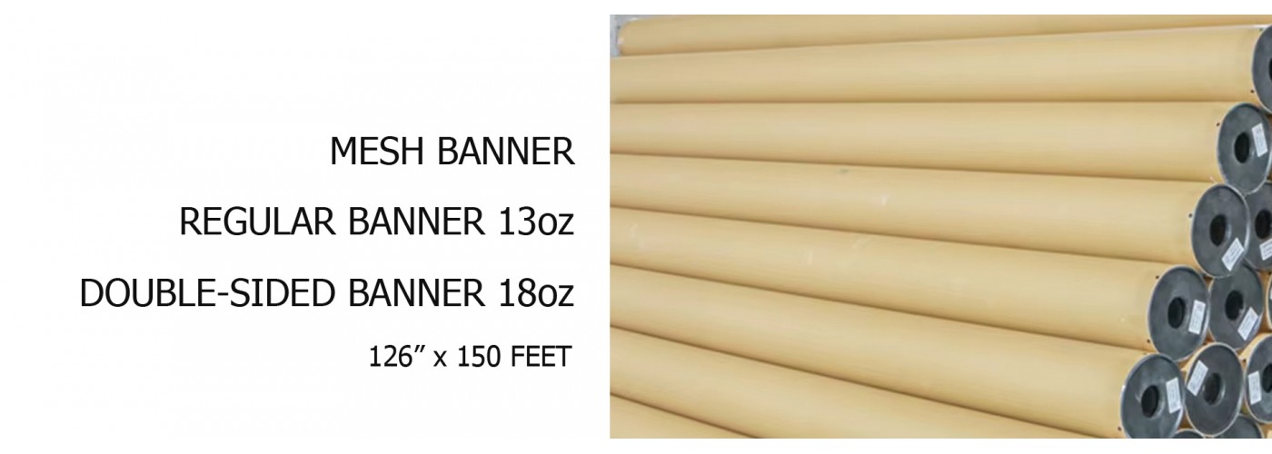 BANNER MESH DOUBLE SIDED BANNER