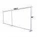 Tube Large Format Straight Backdrop Display Frame Stand 238"x89"(WxH) (Frame Only)(8x20) Tube Large Format Straight Backdrop Display Frame Stand 238"x89"(WxH) (Frame Only)(8x20)