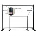 8'x10'  HEAVY-DUTY Telescopic Step and Repeat Banner Backdrop Stand Adjustable Display Backwall Frame