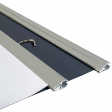 Aluminum Banner Rail Poster Hanger 24"