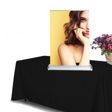 10 UNITS / 11 ¾"x17"（ A3 ） Mini Tabletop Retractable Banner Stand ( SINGLE SIDED)