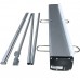 24"W x 72 ～ 80"H，Heavy-Duty Retractable Roll Up Banner Stand（61x180 ～ 200cm）