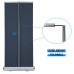 33 ½"W x 80"H，Heavy-Duty Retractable Roll Up Banner Stand（85x200cm）
