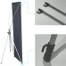 New & Premium X-Frame Adjustable Banner Stand Max. 36"x78"