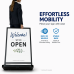 Outdoor Sign Holder Stand with Water Base 23.5 x 35.5 – Heavy Duty Indoor & Outdoor Display Outdoor Sign Holder Stand with Water Base 23.5 x 35.5 – Heavy Duty Indoor & Outdoor Display